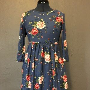 Reb + J Floral Dress with Pockets Small
